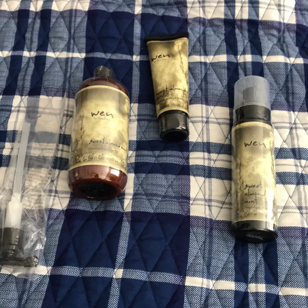 Hair products never opened